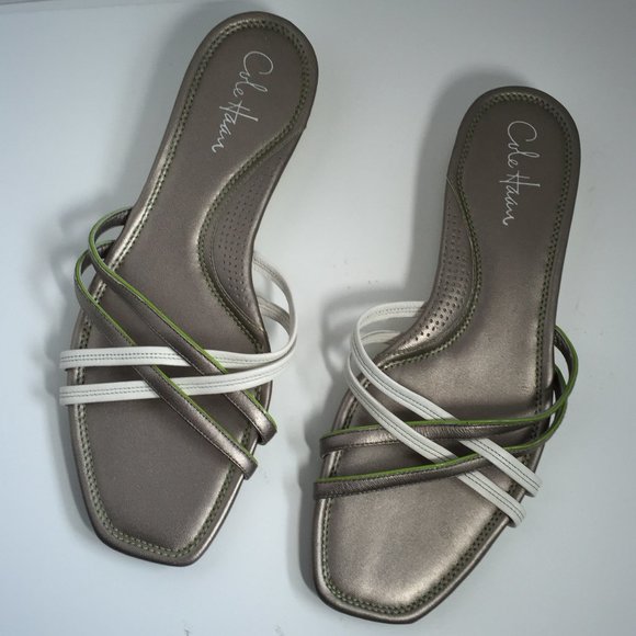 Cole Haan leather  sandal sz 9 1/2 - Picture 1 of 6
